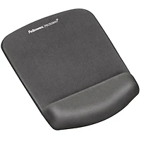 Tapis de souris et repose-poignet  PlushTouch™ doté de la technologie FoamFusion™, gris
