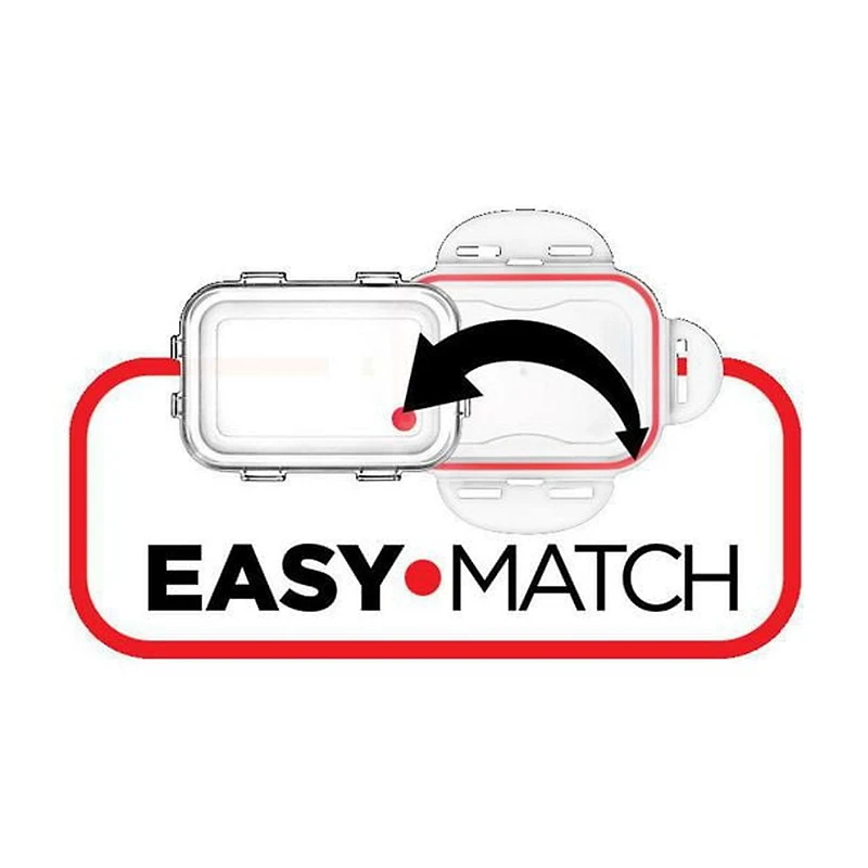 Starfrit LocknLock Easy Match contenants - ensemble 18 pièces Emboîtable et empilable