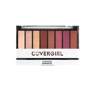 COVERGIRL Palette d'ombres à paupières TruNaked, intensément pigmentés, pailletés, mats et brillants, 100% Sans Cruauté