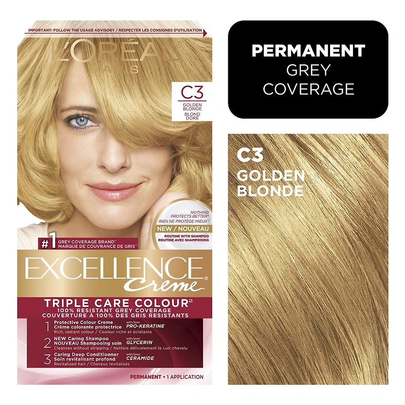 L'Oréal Paris Permanent Hair Colour Excellence Crème, 1 EA