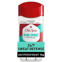 Antisudorifique et désodorisant Old Spice High Endurance pour hommes, protection de 48 heures, parfum Pure Sport 96 g