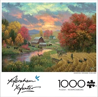 Buffalo Games Golden Retreat 1000-Piece Interlocking Jigsaw Puzzle