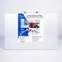 48 piece acrylic paint set