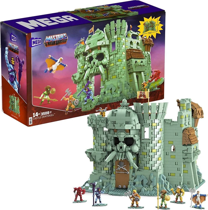 MEGA Masters of the Universe Castle Grayskull - 3410 Pieces