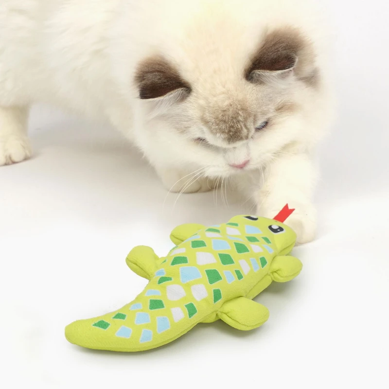 Catit Groovy Gecko, Motion Activated Cat Toy