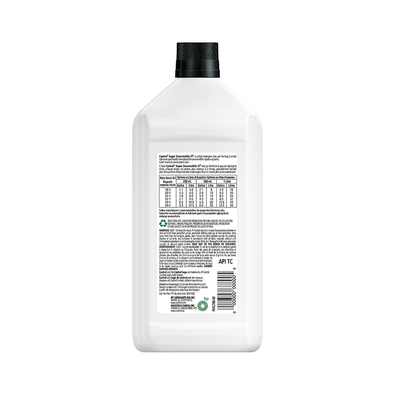 Castrol Super Snowmobile Oil – 1 Litre