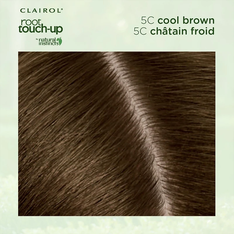Coloration permanente Root Touch-Up by Natural Instincts Couverture Des Cheveux Gris À 100%