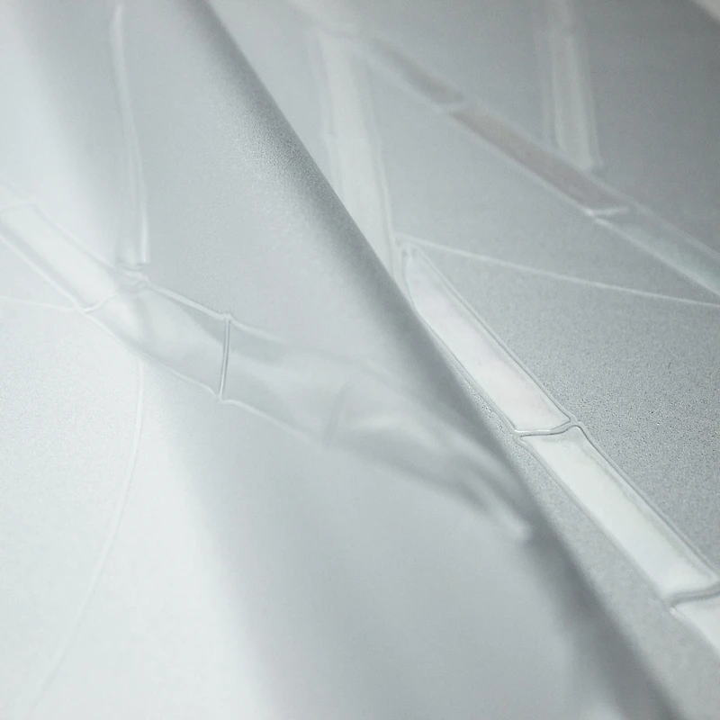 RoomMates Studio Clear Bamboo Privacy Window Film