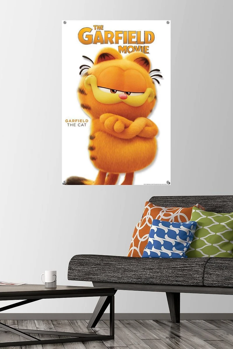 The Garfield Movie - Garfield Feature Series 24 Wall Poster with Magnetic Frame