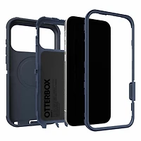 OtterBox Étui Defender Pro MagSafe avec Contrôle de la Caméra Riverside (Bleu) pour iPhone 17