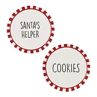 Assiette de Noël 7" pour le temps des Fêtes