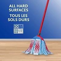 Vileda SuperTwist 3Action Vadrouille & Système de Seau QuickWring avec 1 Recharge de Vadrouille Supplémentaire