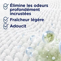 Downy Rinse & Refresh Free & Gentle Laundry Odour Remover and Fabric Softener, Fragrance Free, No Dyes or Heavy Perfumes, 1.43 L