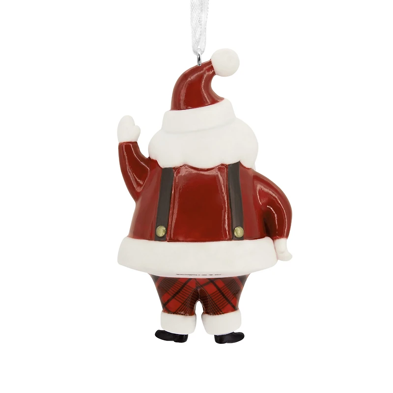 Hallmark Christmas Ornament (Santa Premium Porcelain)