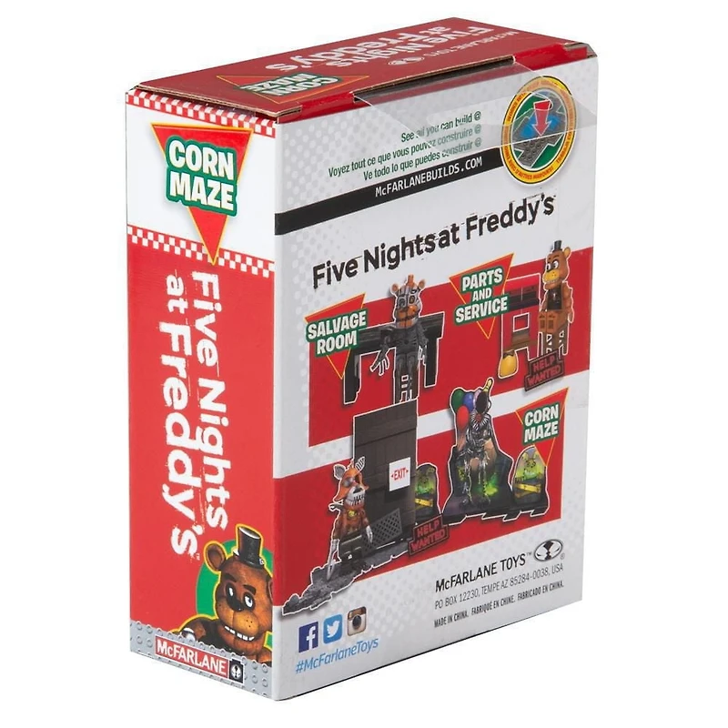 McFarlane - Five Nights at Freddy's - Ensemble de Construction Labyrinthe de Maïs