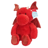 Kid Connection Super Soft Jungle Animal 12''H Dragon Crib Toys, Super soft and cuddly plush