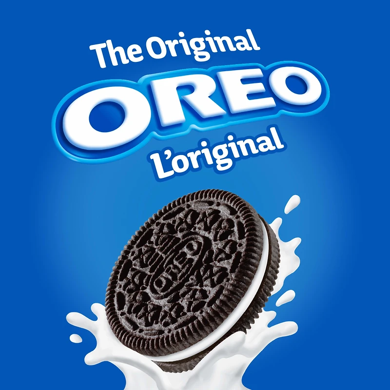 OREO Original Chocolate Sandwich Cookies, Family Size, 439 g