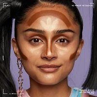 NYX PROFESSIONAL MAKEUP, Bâton Wonder, Bâton à deux extrémités, Modelant et Illuminateur - DEEP Bâton modelant et illuminateur à deux extrémités