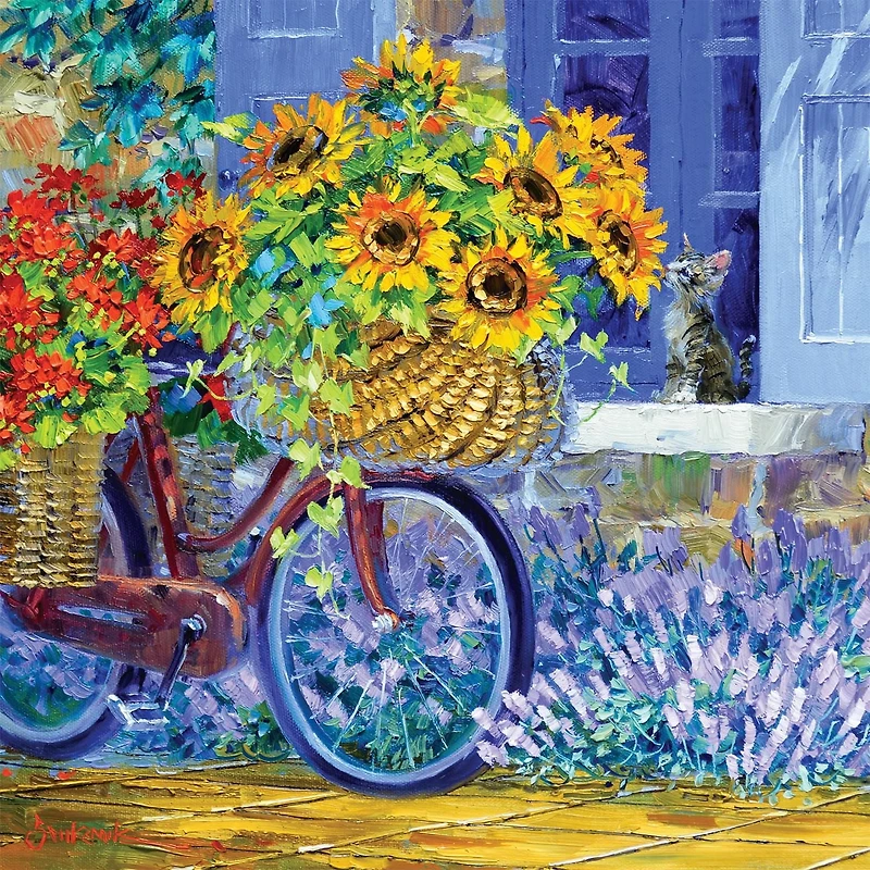 Buffalo Games - Art of Play - Delivery of Sunshine - 300 Piece Jigsaw Puzzle