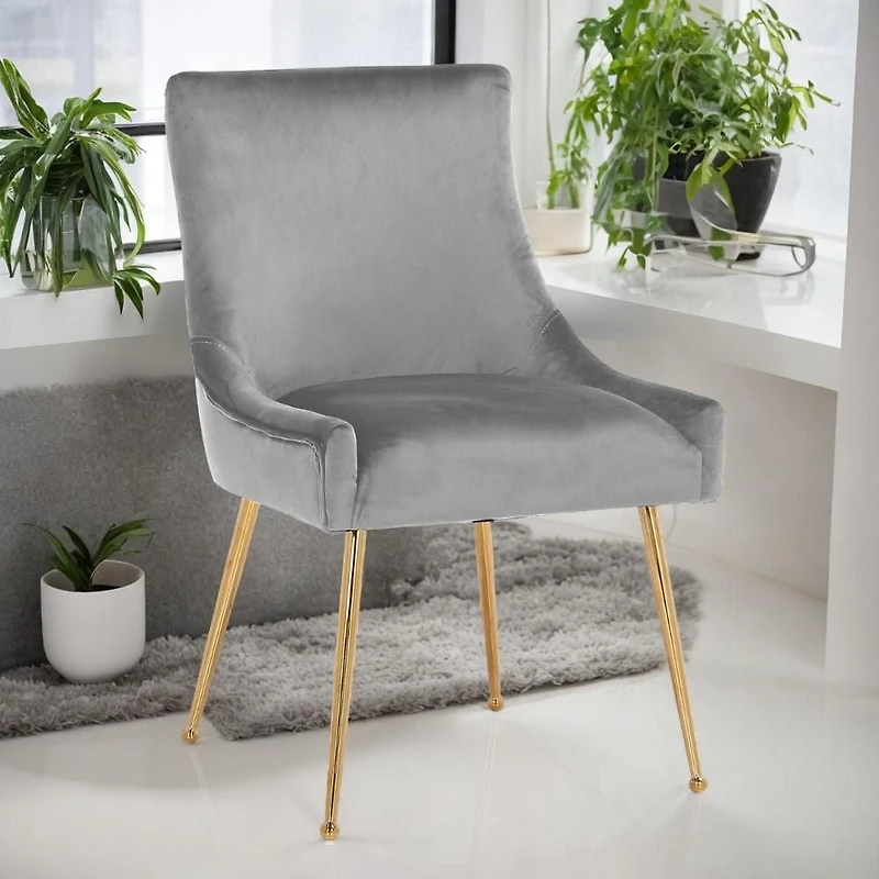 CHAISE HEYE II en gris LOT DE 6