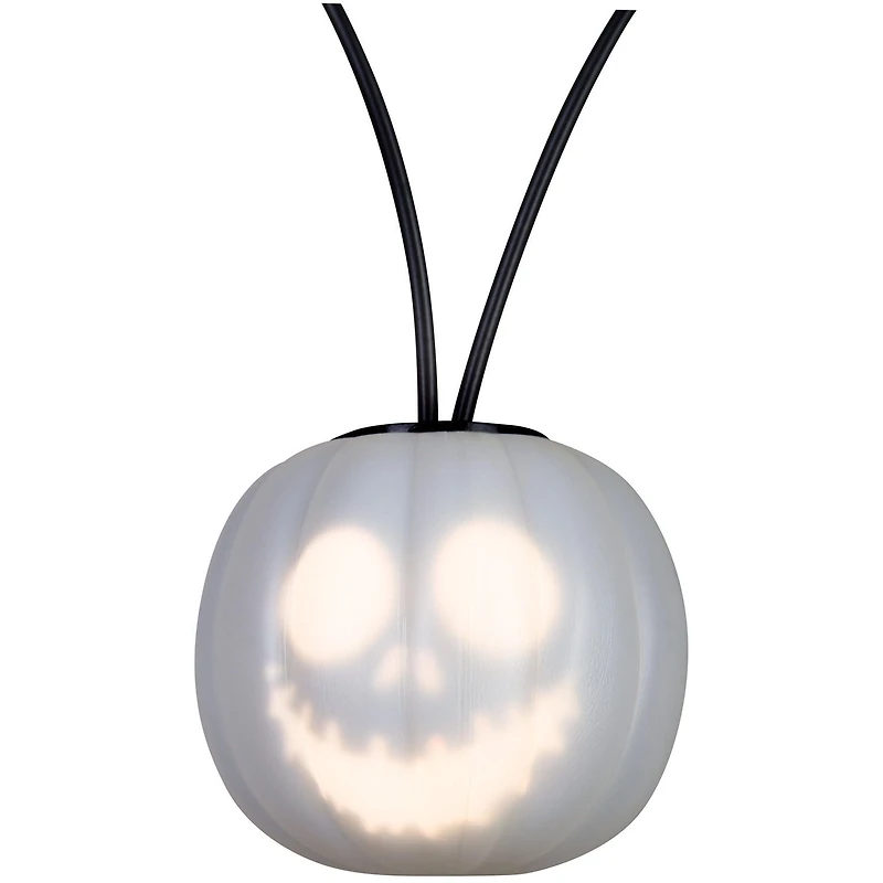 Guirlande lumineuse EmoteGlow à piles pour Halloween S/8 musicale Jack Skellington Disney (blanc classique)