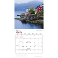 Newfoundland & Labrador | 2023 12x24 Inch Square Wall Calendar