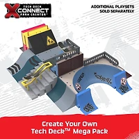 Tech Deck, Speedway Hop, X-Connect Park Creator, Customizable and Buildable Ramp Set with Exclusive Fingerboard, Kids Toy for Ages 6 and up