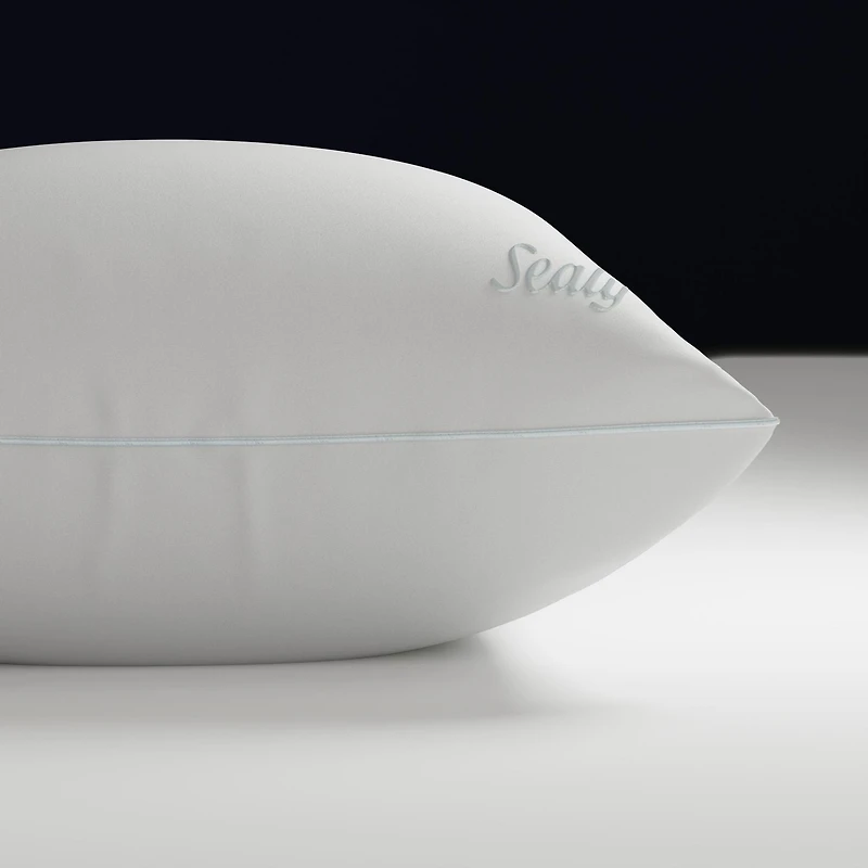 Oreiller de Lit en Alternative au Duvet Lavable en Machine Sealy Smooth Support - Standard L'oreiller Sealy®