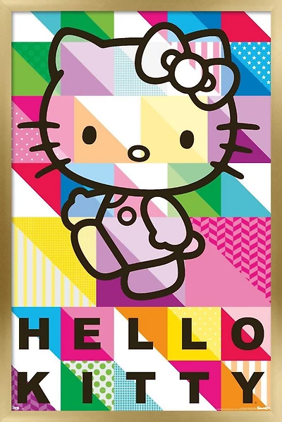 Hello Kitty - Patterns Wall Poster