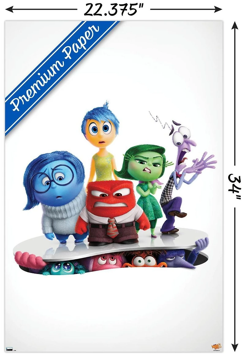 Disney Inside Out 2 - One Sheet Wall Poster