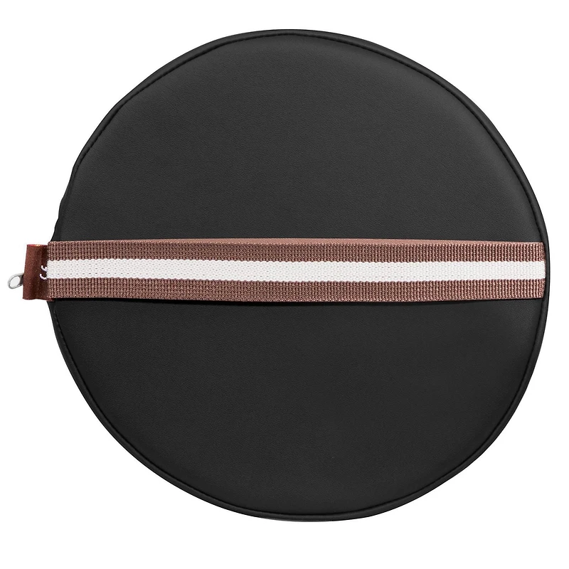 Master Masage 23 cm x 66 cm Full Rembourrage de coussin Traversin rond Noir