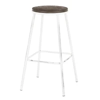 Clara Industrial Barstool by LumiSource