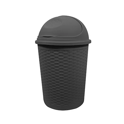 Modern Homes 35L Roll Top Bin Grey