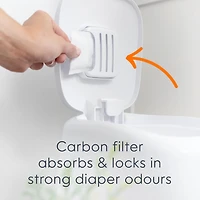 Poubelle à couches Diaper Genie Elite
