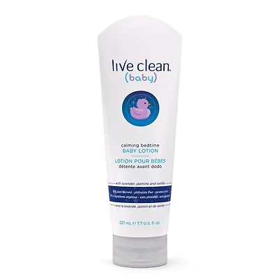 Live Clean Baby Calming Bedtime Baby Lotion, 227 mL, Lotion