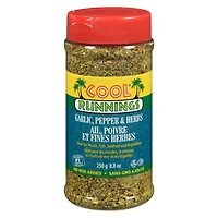 Cool Runnings Garlic, Pepper & Herbs Seasoning 250g, 250 grams