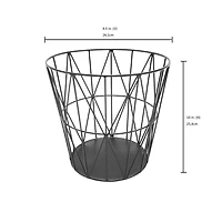 hometrends Wire Waste Basket
