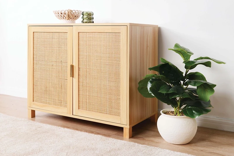 Armoire en rotin Fraser Anko