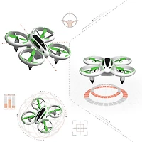 Sharper Image Drone Stunt Glow LED 5inch, Drone