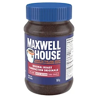 Maxwell House Original Roast Instant Coffee, 150 g Jar, 150G