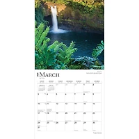 BrownTrout Tropical Islands 2024 12x24 Inch Square Wall Calendar, 9781975465452