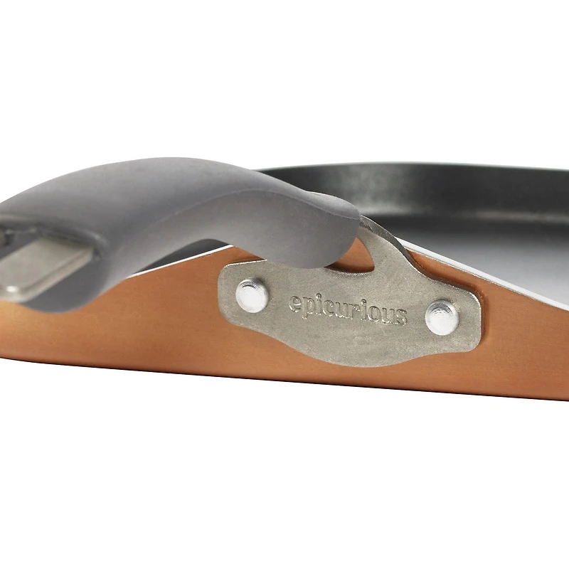 12"/30.48 Épicure Aluminium Carré Griddle Cuivre