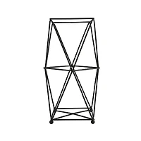 era Geo cylindre de papier hygiénique noir 7.64x13.31x7.64po