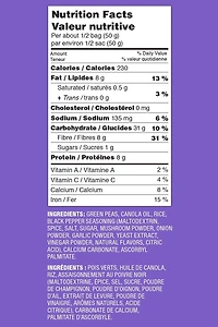 Calbee Harvest Snaps Snapea Crisps Black Pepper Gluten Free Baked Green Pea Crisps 94g, Harvest Snaps Snack Crisps Black Pepper 94g