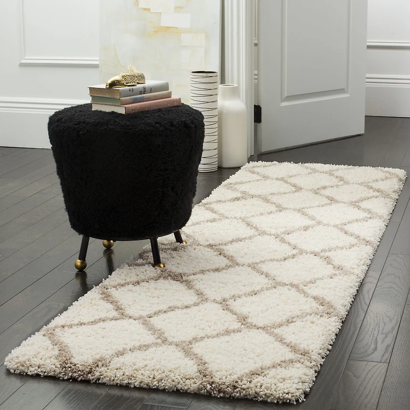 Safavieh Hudson Aline Tapis Géométrique Shag