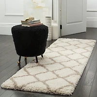 Safavieh Hudson Aline Tapis Géométrique Shag