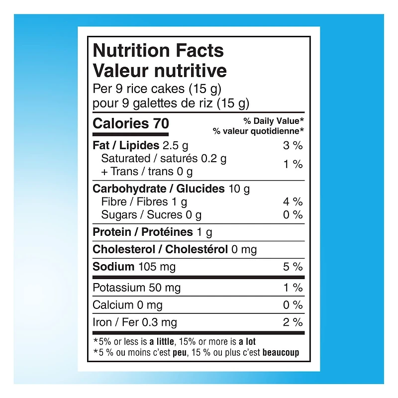 Quaker Crispy Minis galettes de riz brun saveur Masala magique