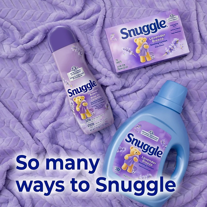 Snuggle In Wash Booster de parfum lavande et orchidée vanille, 595 g 1 bouteille, 595 g