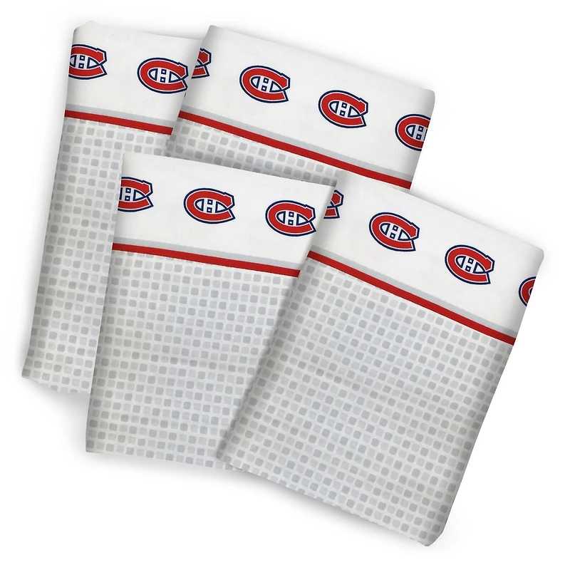 Ens de draps Canadiens de la LNH 2/pl