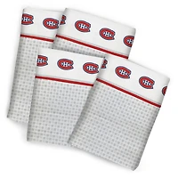 Ens de draps Canadiens de la LNH 2/pl